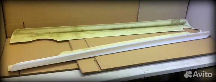 Накладки на пороги TUV Volvo XC90