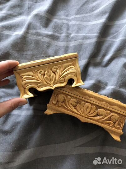 Шкатулка деревянная