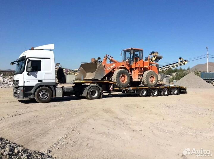 Аренда низкорамного трала, услуги трала