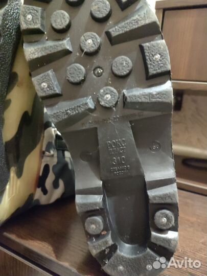 Сапоги мужские утеплённые