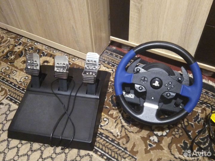 Игровой руль Thrustmaster T150 + T3PA