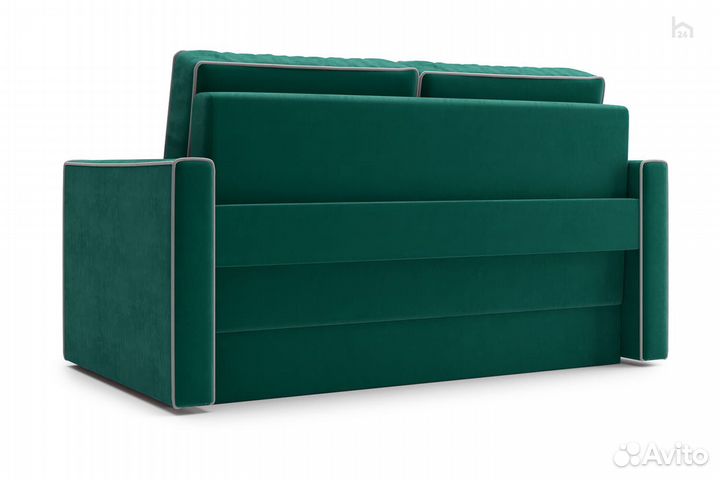 Диван прямой двухместный Нуар