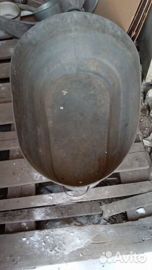 Алюминиевый бидон, таз, ванночка