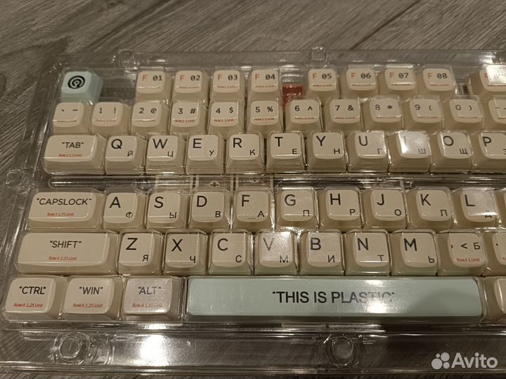 Кейкапы pbt xda с кириллицей новые