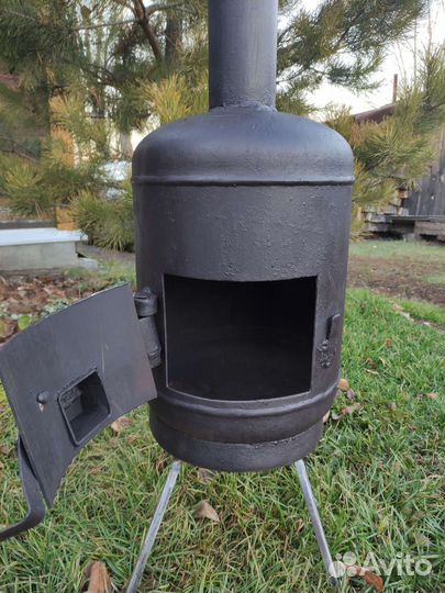 Печь буржуйка (гора)