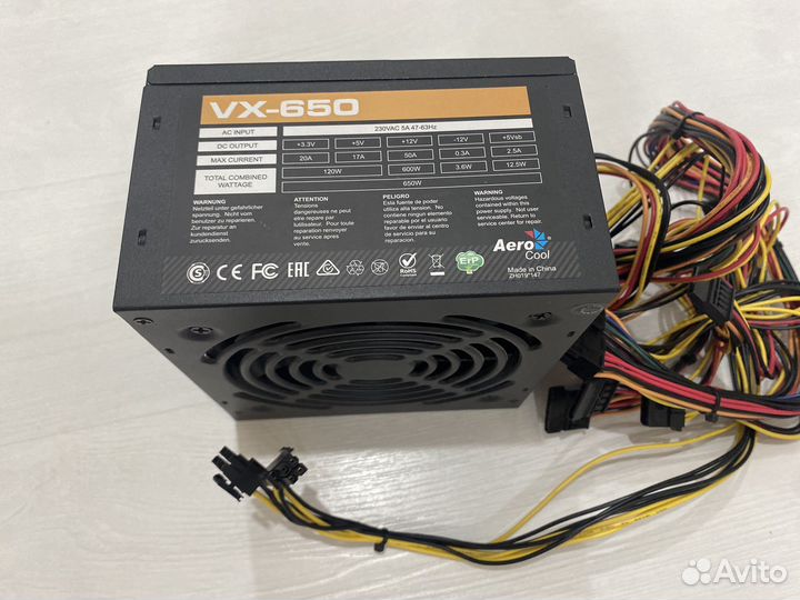 Блоки питания мошностью 650Вт, 700Вт, 750Вт