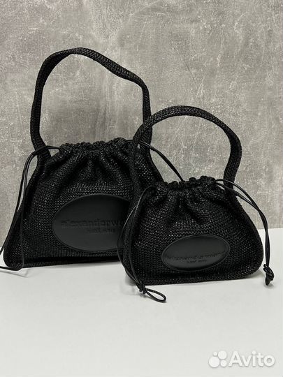 Новая женская соломенная сумка Alexander Wang