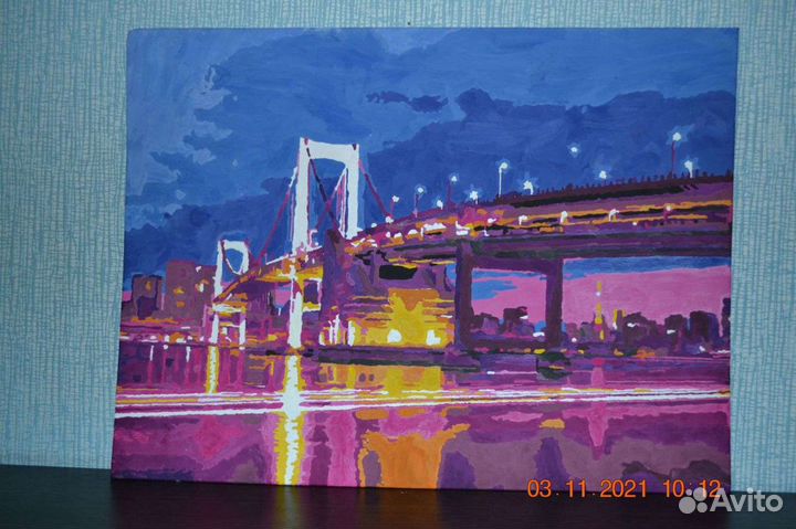 Готовая картина по номерам 