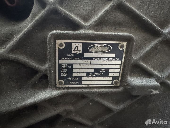 МКПП Ford F-350 450