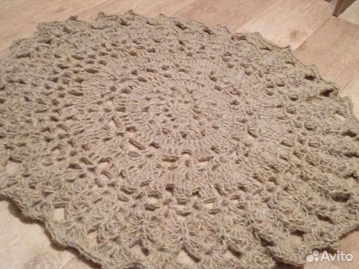 Коврик из джута