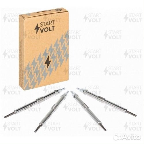 Комплект свечей накаливания (4шт) для автомобилей