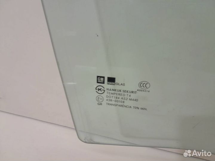 Стекло двери передней правой Chevrolet Aveo T300 2