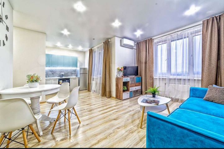 Квартира-студия, 38 м², 16/18 эт.