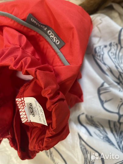 Комбинезон/дождевик для таксы/корги девочки