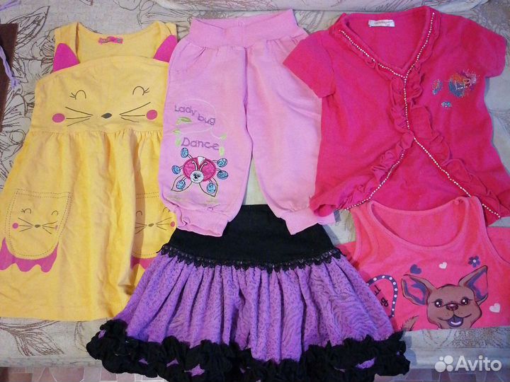 Вещи пакетом на 2-5 лет