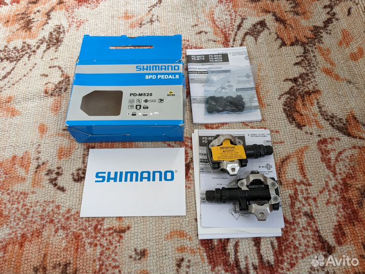 Педали Shimano PD M520