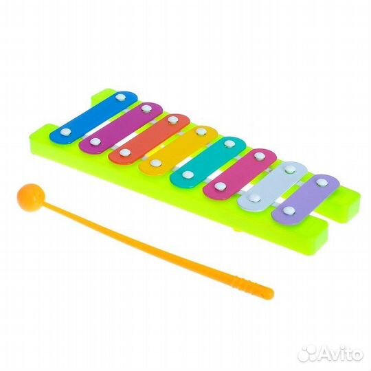 Музыкальная игрушка «Металлофон», микс