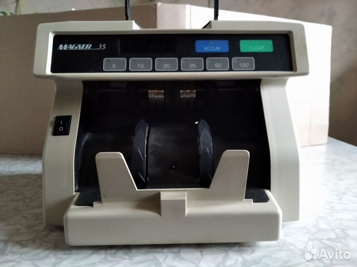 Счетчик банкнот magner 35dс