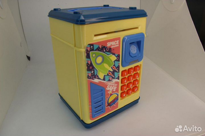 Копилка сейф с отпечатком пальца подарок