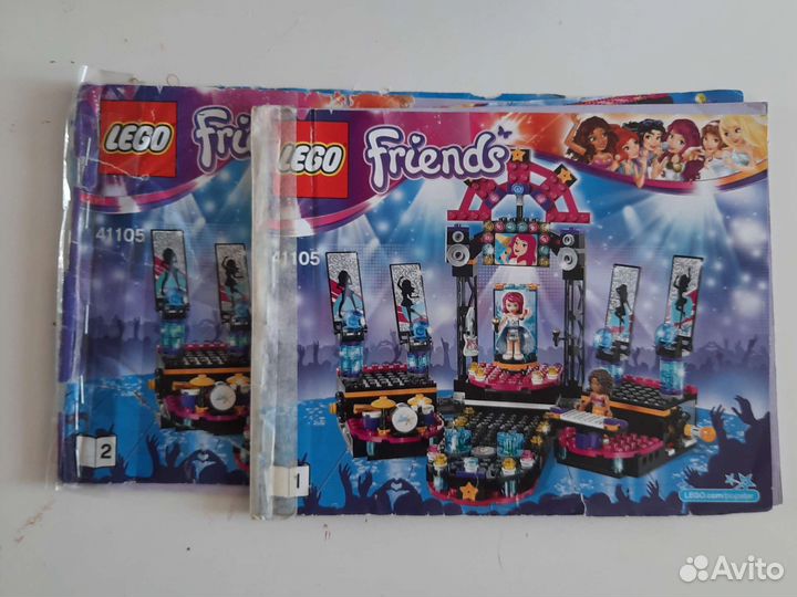 Конструктор lego Friends 41105 Сцена поп-звезды