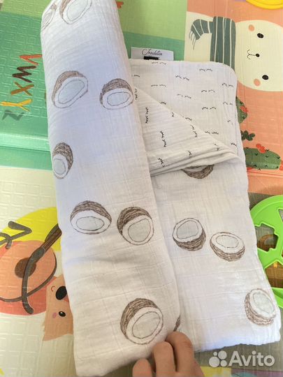 Муслиновый плед детский