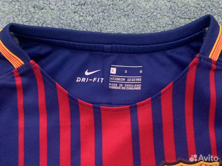 Футбольная форма барселона nike 2017