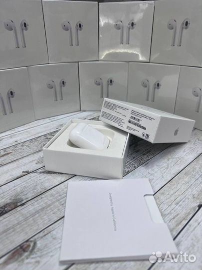 AirPods 2 новые беспроводные наушники Гарантия