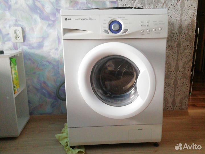 Стиральная машина бу lg 5 кг