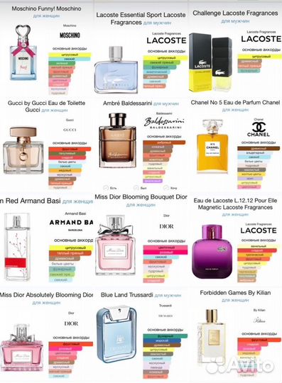 Парфюм Люкс 50мл 2+1