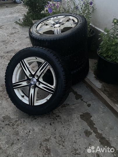 Литые диски + резина michelin