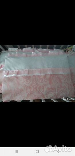 Бортики в кроватку и постельное белье