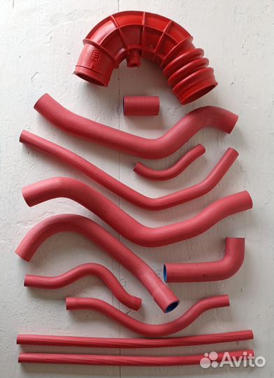 Комплект патрубков двигателя ваз 2110-11 (8клап)