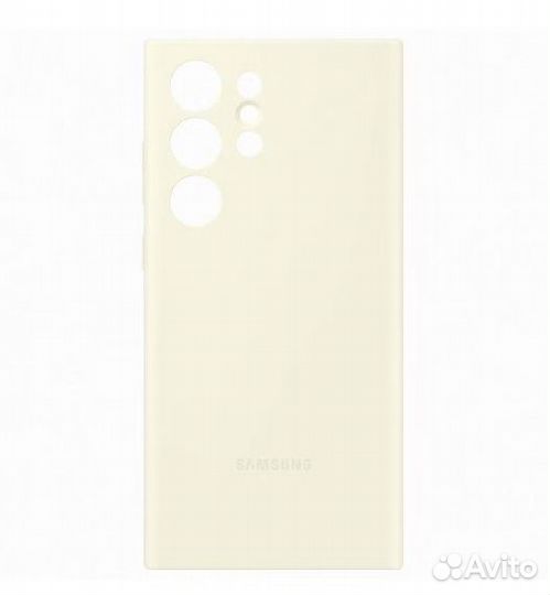 Чехол Silicone Case для Samsung S23 Ultra (Cotton)