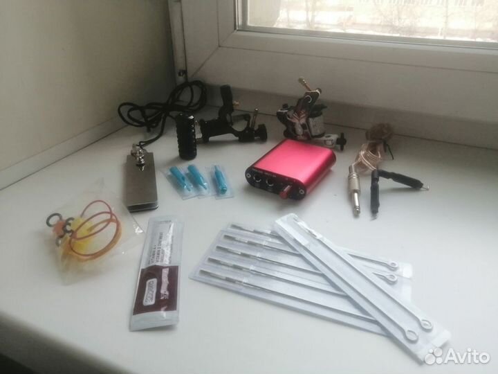 Тату оборудование, тату машинки, расходники, блоки