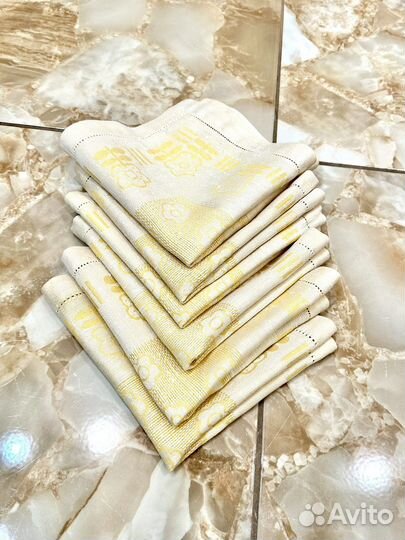 Салфетки лен СССР