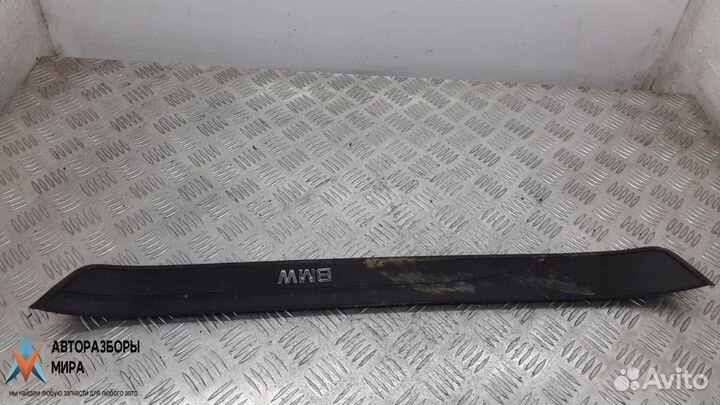 Накладка на порог внутренняя BMW 3