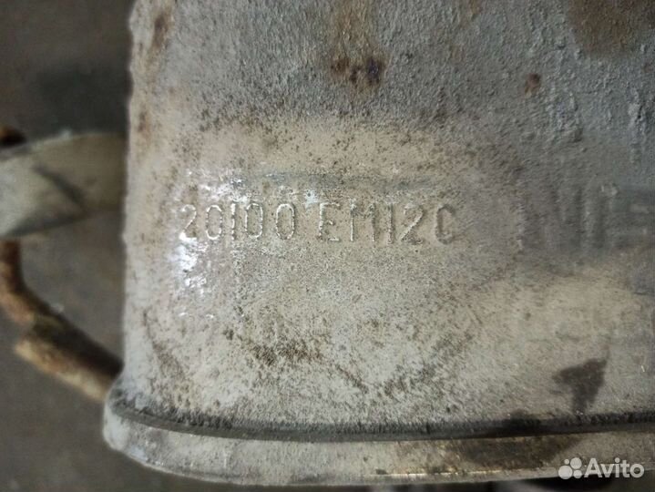 Глушитель Nissan Tiida C11 хэтчбек