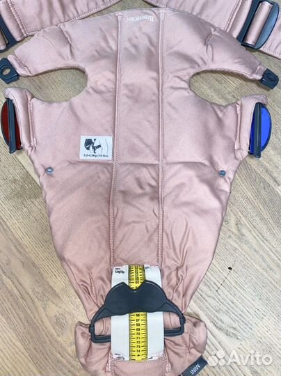 Рюкзак кенгуру babybjorn mini для девочки