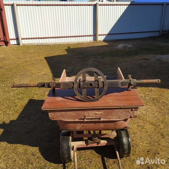 Передняя ось телеги для лошади