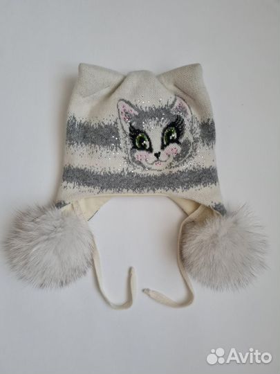 Шапка зимняя для девочки