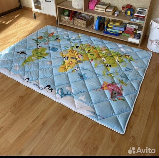 Детский коврик для ползания 210*150