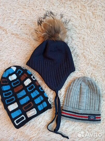 Шапки детские для мальчиков 48,50 р