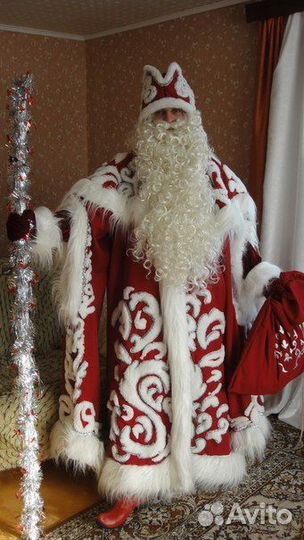 Карнавальный костюм деда мороза и снегурочки