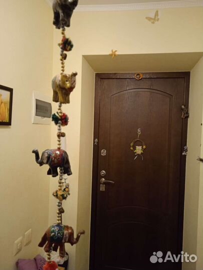 Подвеска слоники Индия