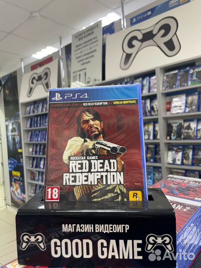 Read dead redemption PS4 RUS диск