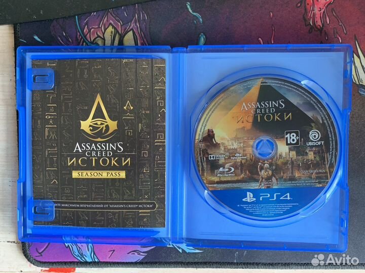 Игра для приставки ps4 assassins creed Истоки