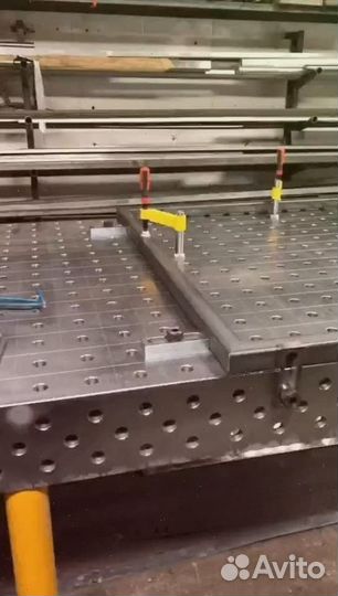 Сварочный 3D стол 1000х800х100 толщиной 10 мм