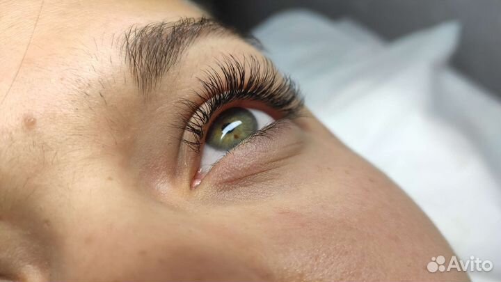 Наращивание ресниц классика, 1,5D, 2D