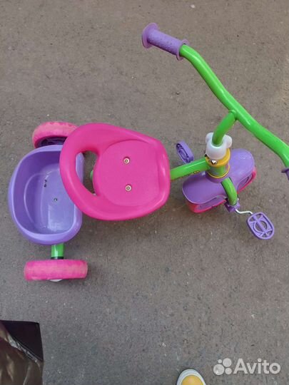 Велосипед для девочки от 3 лет