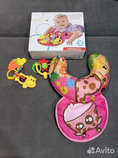 Подушка валик для новорожденных